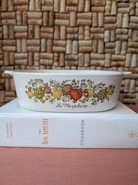 CorningWare Spice of Life A-2-B "La Marjolaine" 2 Quart Baking Dish No Lid